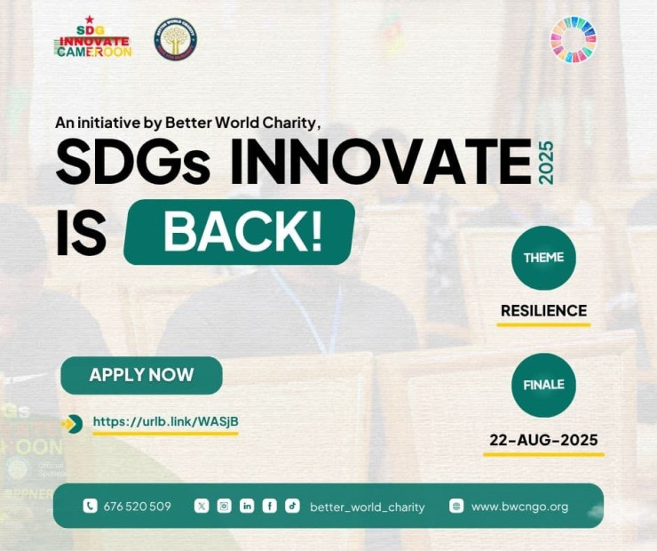 SDGs INNOVATE CAMEROON 2025 IS BACK